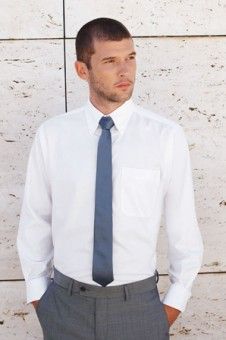 Fruit of the Loom Long Sleeve Oxford Shirt - 65-114